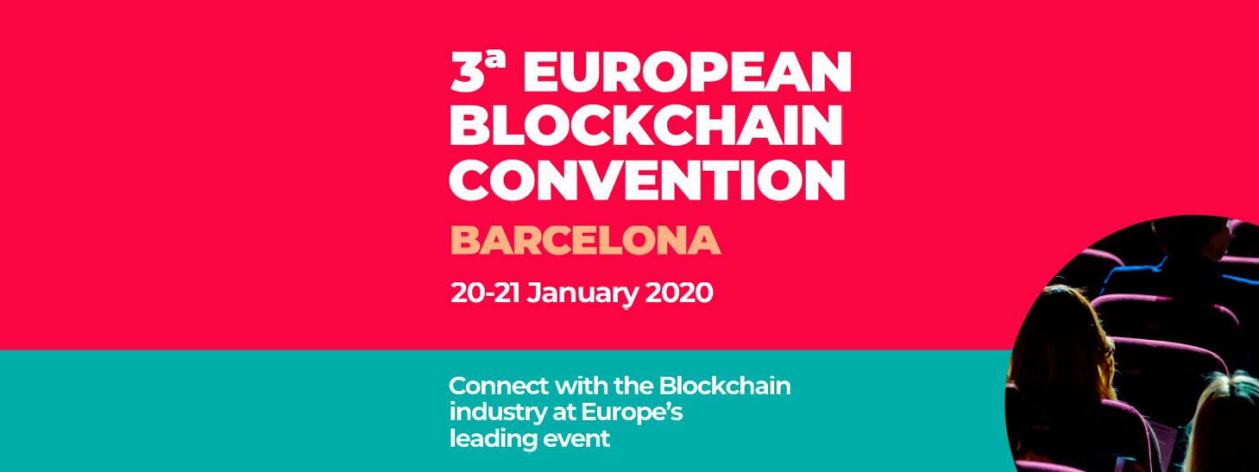 EUROPEAN BLOCKCHAIN CONVENTION BARCELONA 2020