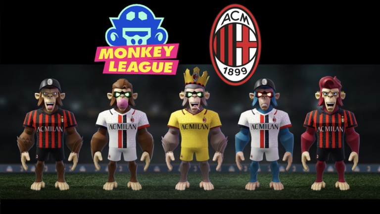 MonkeyLeague anuncia la subasta NFT del AC Milan